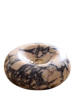 West Elm Exotic Marble Trinket Dish, Pink, Pink