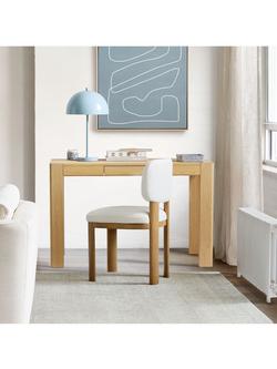 West Elm Linwood Desk, Blonde - view 2, Blonde