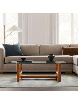 West Elm Harper Coffee Table, Acorn - view 2, Acorn