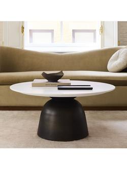 West Elm Olina Coffee Table, Black - view 2, Black