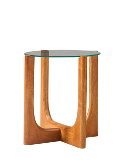 West Elm Harper Side Table, Acorn, Acorn