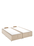 John Lewis Non-Sprung Classic Maxi Upholstered Ottoman Storage Divan Base, Double