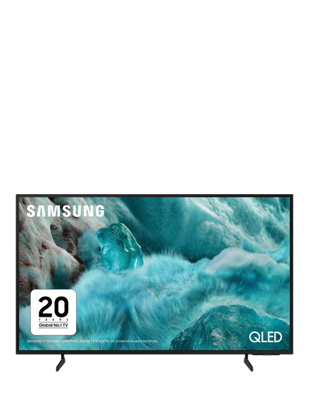 Samsung QE43Q7F2A (2025) QLED HDR 4K Ultra HD Smart AI TV, 43 inch, Black, Black