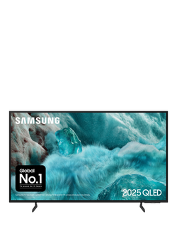 Samsung QE55Q7F2A (2025) QLED HDR 4K Ultra HD Smart AI TV, 55 inch, Black, Black