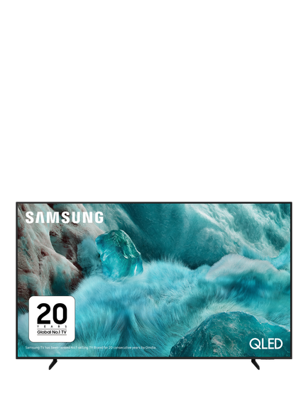 Samsung QE65Q7F2A (2025) QLED HDR 4K Ultra HD Smart AI TV, 65 inch, Black, Black