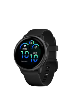 Garmin vivoactive 6 GPS Smartwatch, 42mm, Black/Slate
