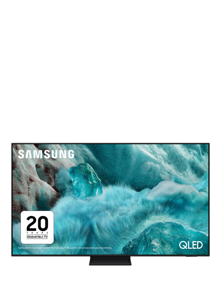 Samsung QE55Q7F5A (2025) QLED HDR 4K Ultra HD Smart AI TV, 55 inch, Black, Black