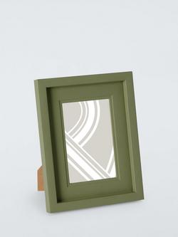 John Lewis Stepped Photo Frame, 4 x 6" (10 x 15cm), Solid Green