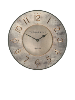 Thomas Kent Harvest Wall Clock, 53cm, Antique Gold