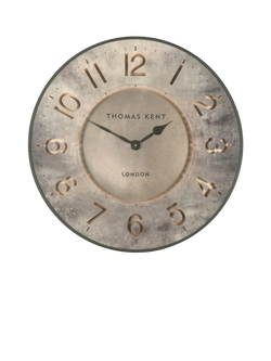 Thomas Kent Harvest Wall Clock, 53cm, Antique Gold, Antique Gold