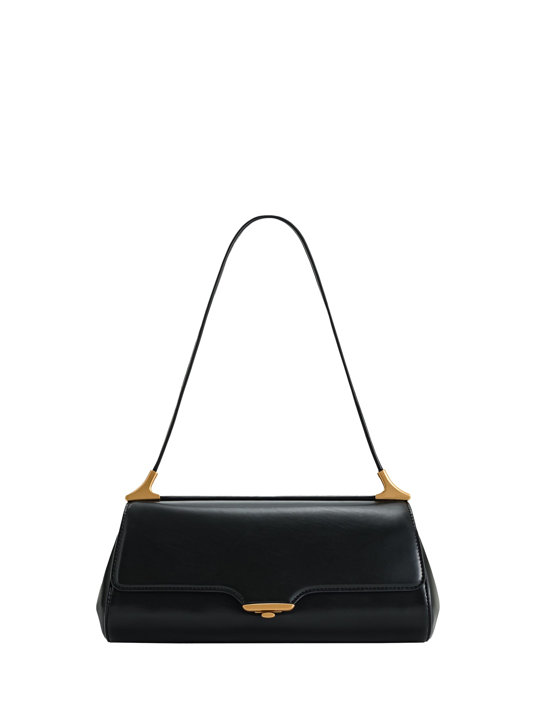 Product image 1 of 4, which shows JW PEI Eloise Shoulder Bag, Black