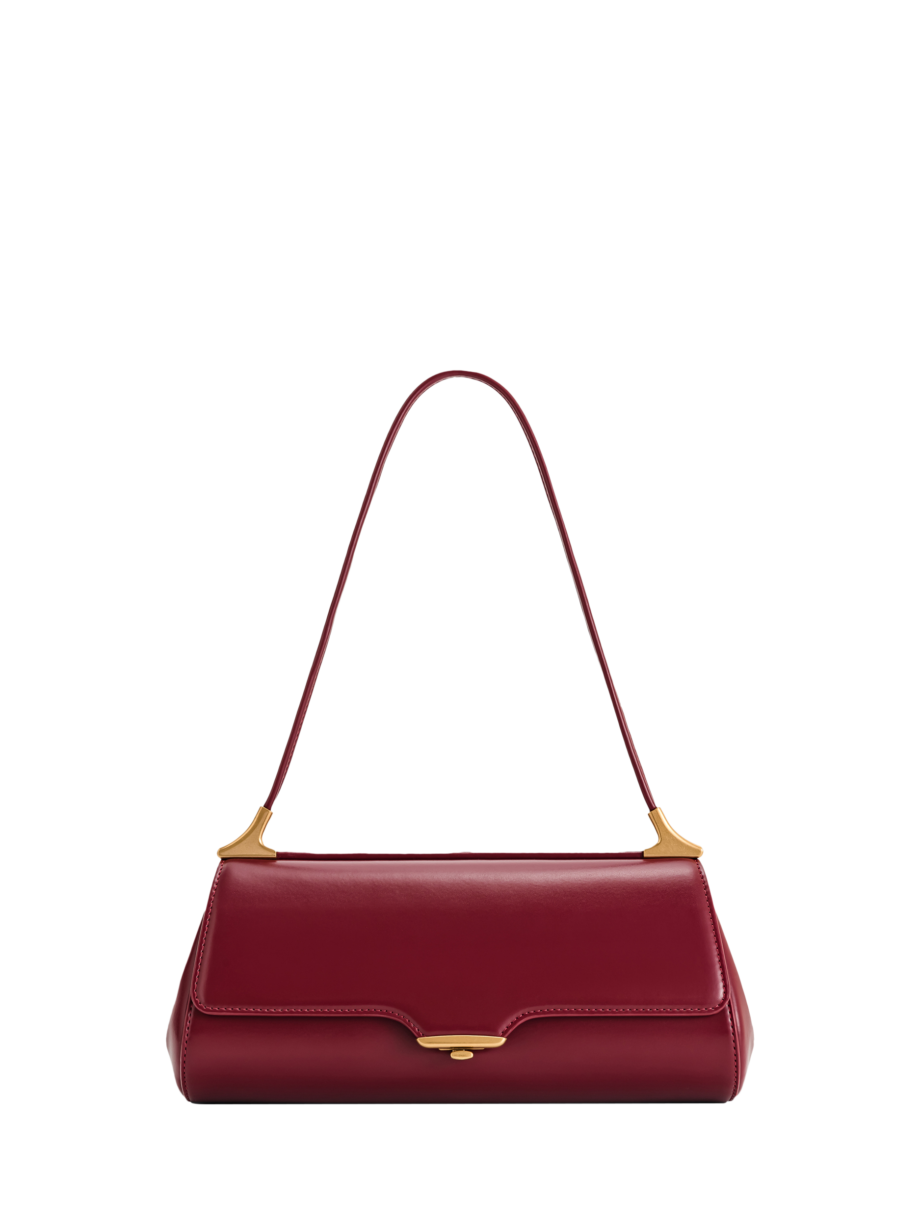 Product image 1 of 4, which shows JW PEI Eloise Shoulder Bag, Burgundy