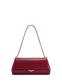 JW PEI Eloise Shoulder Bag, Black, Burgundy