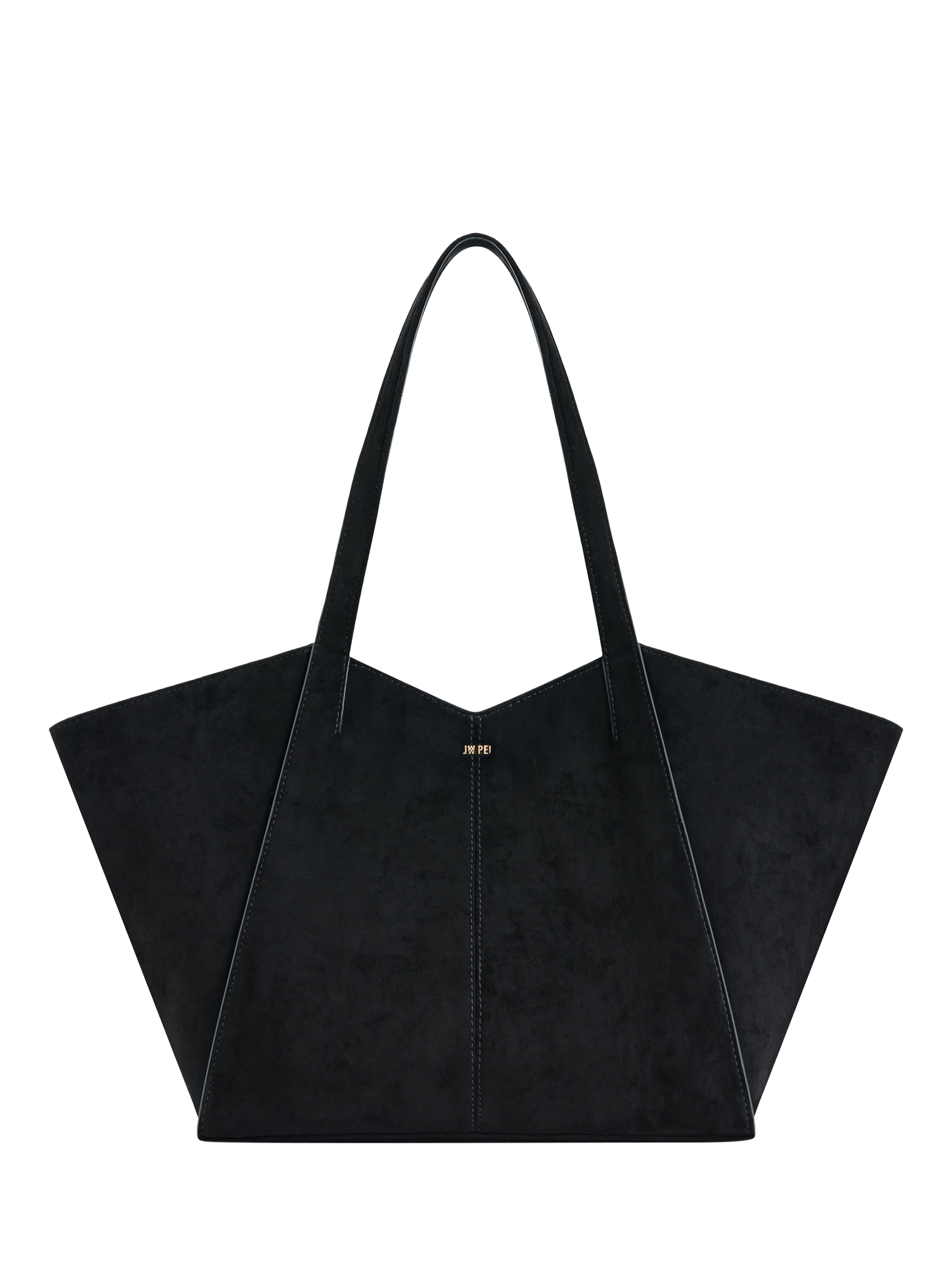 Product image 1 of 4, which shows JW PEI Kiana Large Tote Bag, Black