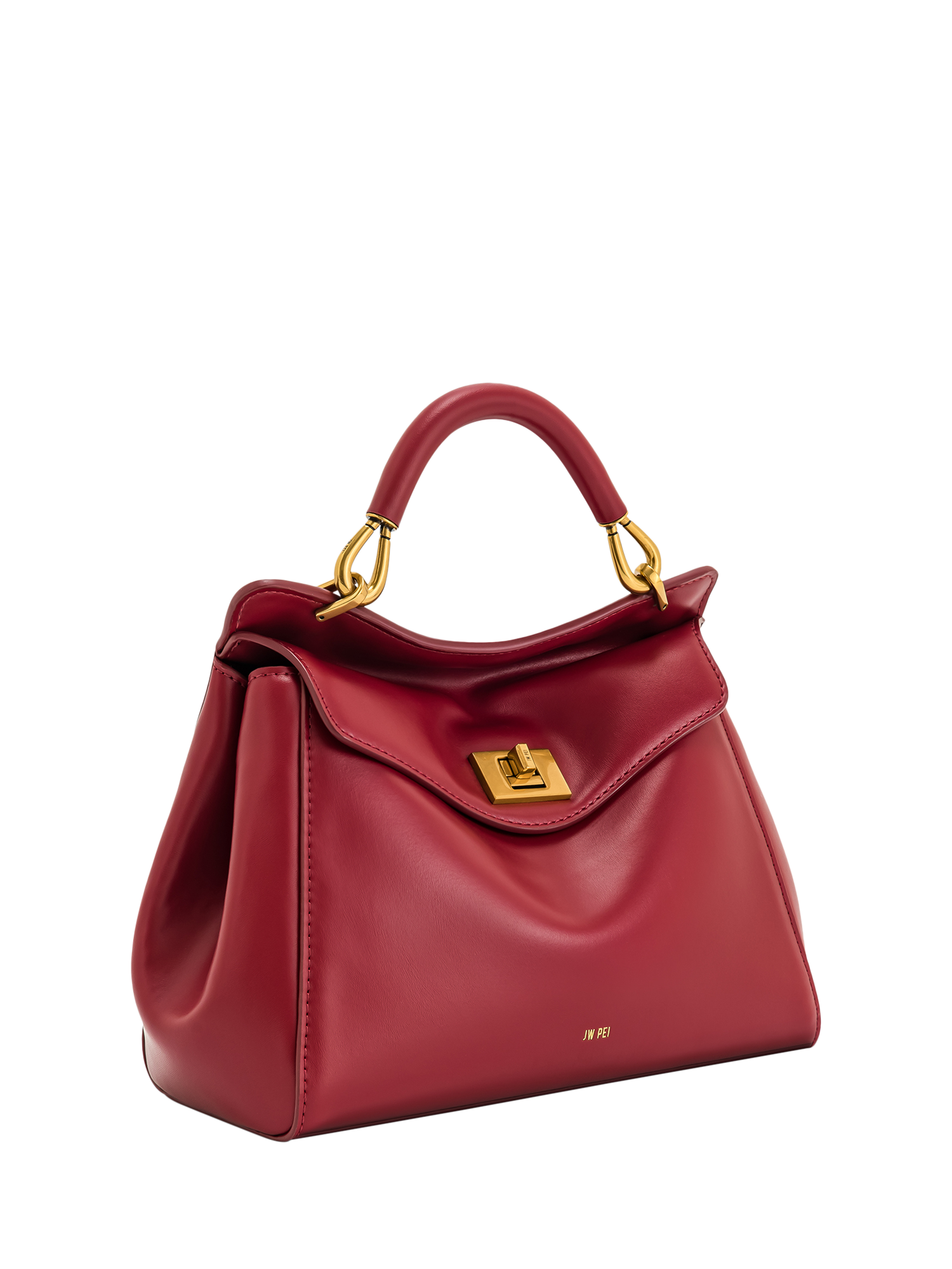 Product image 2 of 4, which shows JW PEI Lucia Crossbody Bag, Claret