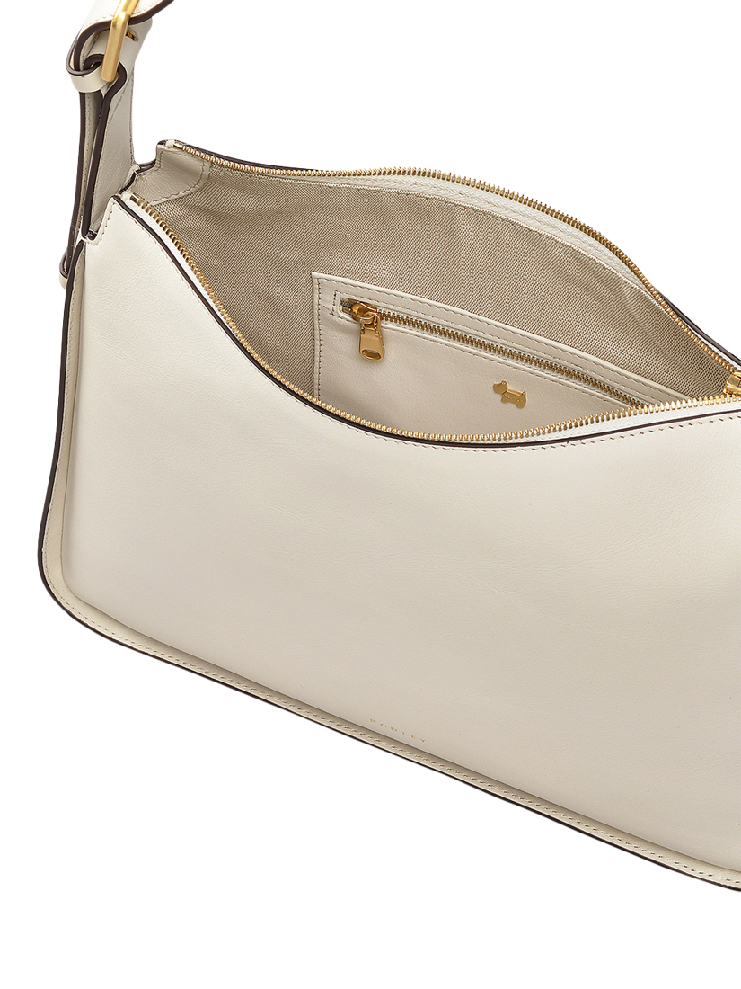 Product image 3 of 5, which shows Radley Westwell Lane Medium Leather Crossbody Bag, Chalk