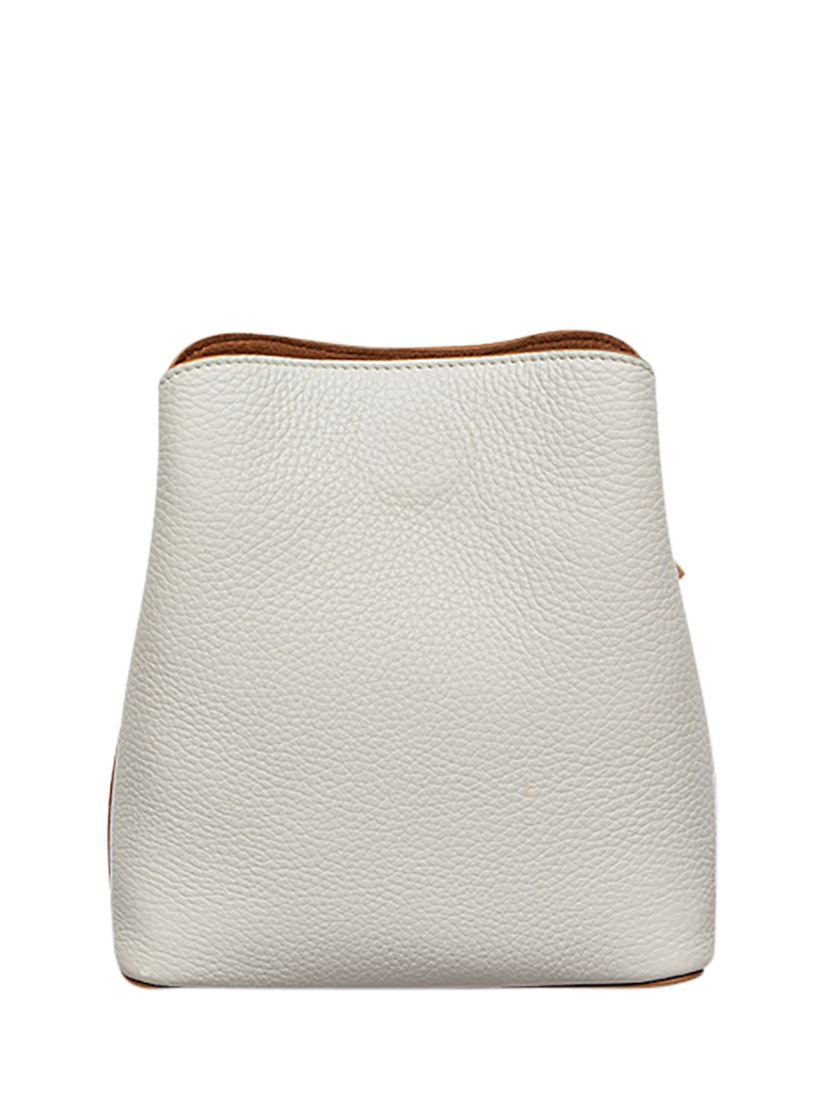 Product image 2 of 6, which shows Radley Dukes Place Leather Small Compartment Crossbody Bag, Chalk