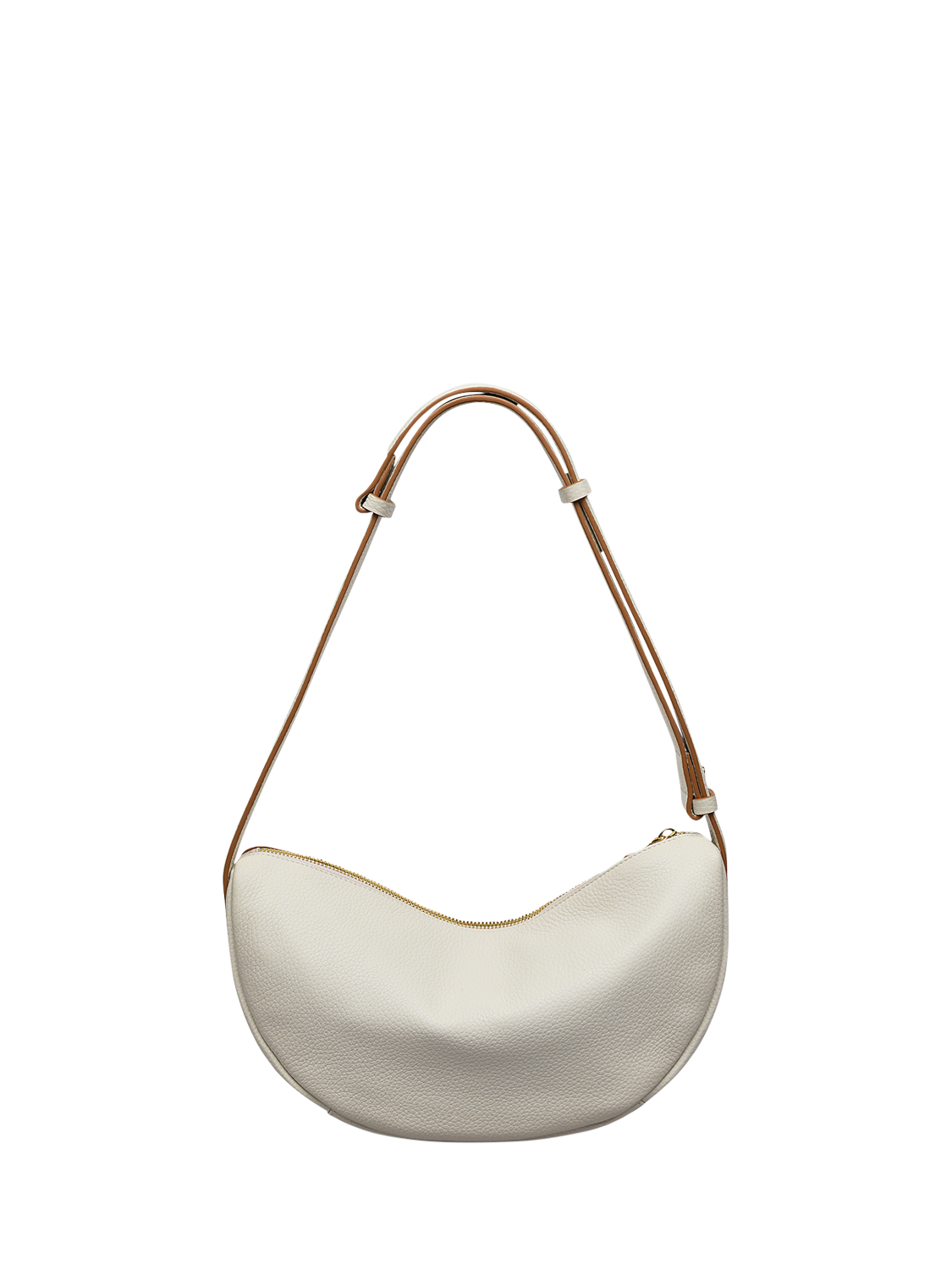 Product image 2 of 4, which shows Radley Dukes Place Leather Sling Cross Body Bag, Chalk