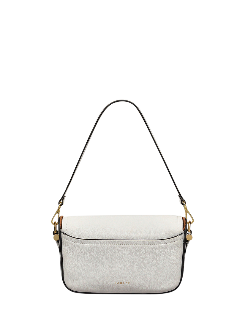 Product image 2 of 6, which shows Radley Bathurst Mews Leather Crossbody Bag, Chalk