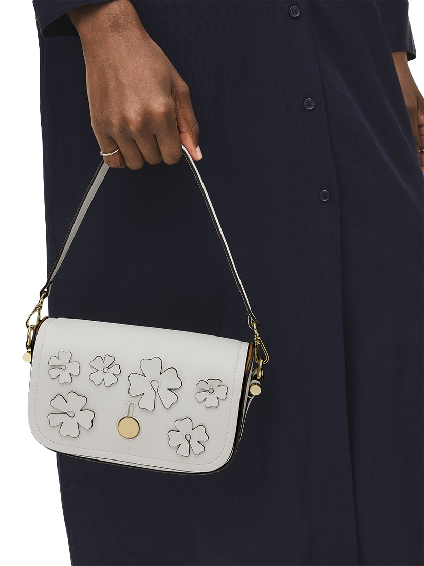 Product image 5 of 6, which shows Radley Bathurst Mews Leather Crossbody Bag, Chalk