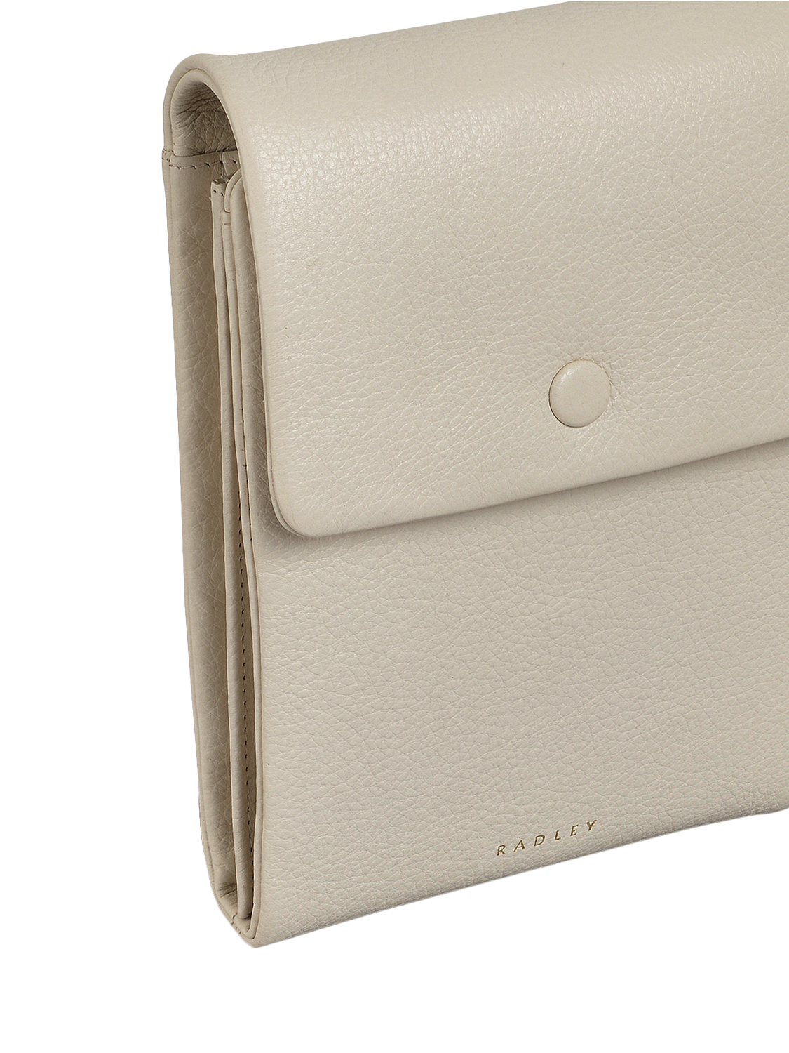 Product image 4 of 4, which shows Radley Mallow Street Leather Phone Cross Body Bag, Chalk