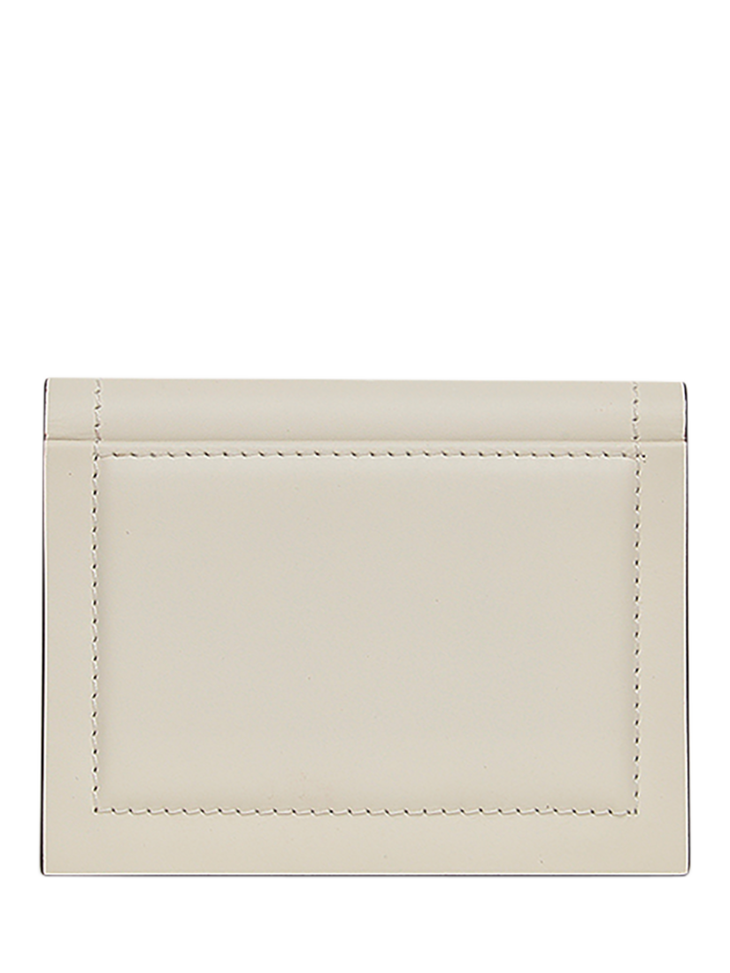 Product image 1 of 3, which shows Radley Heritage Lane Leather Small Card Holder, Chalk