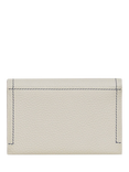 Radley Medium Floral Flap Over Leather Purse, Chalk