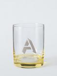 John Lewis Alphabet Glass Tumbler