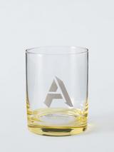 John Lewis Alphabet Glass Tumbler
