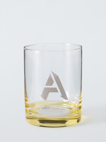 John Lewis Alphabet Glass Tumbler, Multi