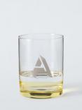 John Lewis Alphabet Glass Tumbler