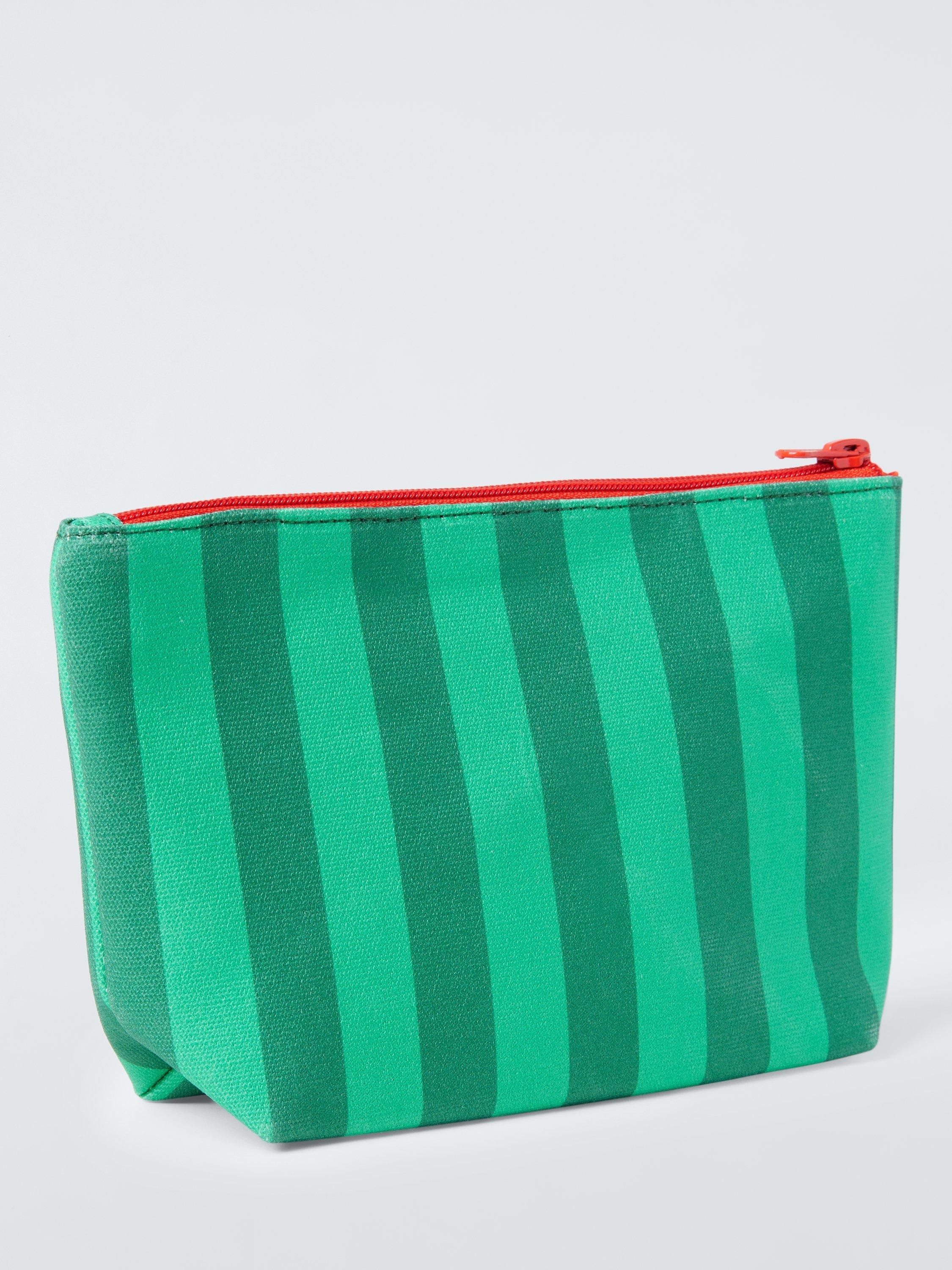 Product image 2 of 4, which shows John Lewis Stripe Alphabet Makeup Bag, C
