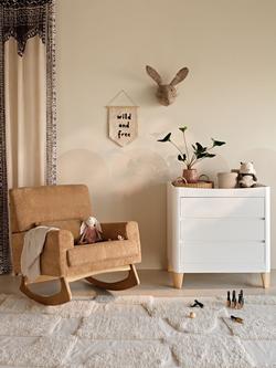 Gaia Baby Serena Nursing Rocking Chair - view 2, Caramel