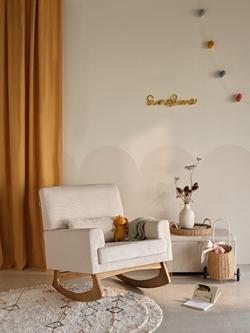 Gaia Baby Serena Nursing Rocking Chair - view 2, Ecru