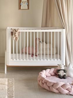 Gaia Baby Hera Studio Edit Cot and Dresser Set - view 2, White / White