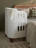 Gaia Baby Serena Bedside Crib, Mattress and Mini Cot Set