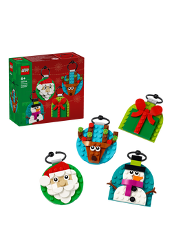 LEGO Christmas 40744 Ornament Selection Hanging Decorations, Multi