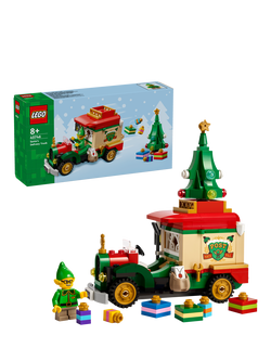 LEGO Christmas 40746 Santa’s Delivery Truck Toy for Kids, Multi