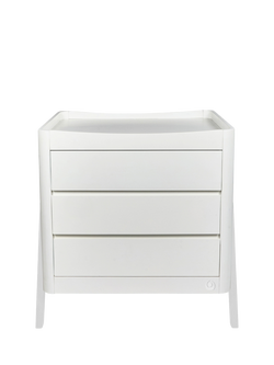 Gaia Baby Hera Dresser Studio Edit, White / White