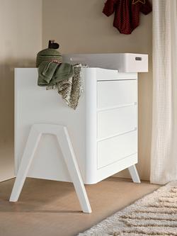 Gaia Baby Hera Dresser Studio Edit - view 2, White / White