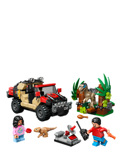 LEGO Jurassic World Raptor Off-Road Escape, 76972 - view 2, Multi