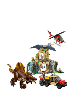 LEGO Jurassic World Spinosaurus & Quetzalcoatlus Air Mission, 76976 - view 2, Multi