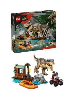 LEGO Jurassic World T. rex River Escape, 76975, Multi