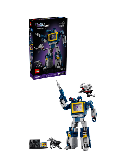 LEGO Icons 10358 Transformers: Soundwave, Multi