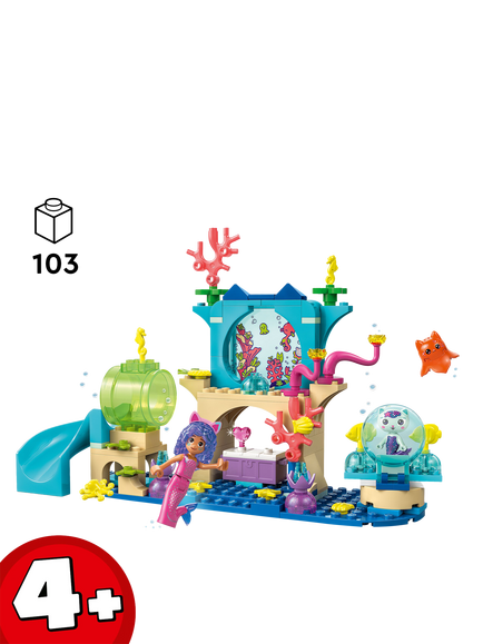 LEGO Gabby’s Dollhouse 11204 Mermaid Gabby's Aquarium Adventure - view 2, Multi