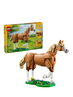 LEGO Creator 31166 3-in-1 Beautiful Horse Set, Multi