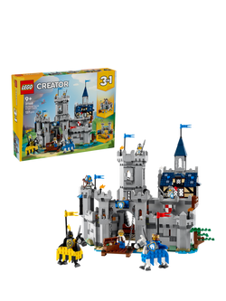 LEGO Creator 31168 3-in-1 Medieval Horse Knight Castle, Multi