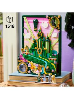 LEGO Wicked 75685 Emerald City Wall Art Building Set - view 2, Multi