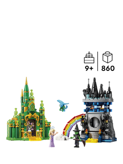 LEGO Wicked 75689 Emerald City & Kiamo Ko Castle - view 2, Multi
