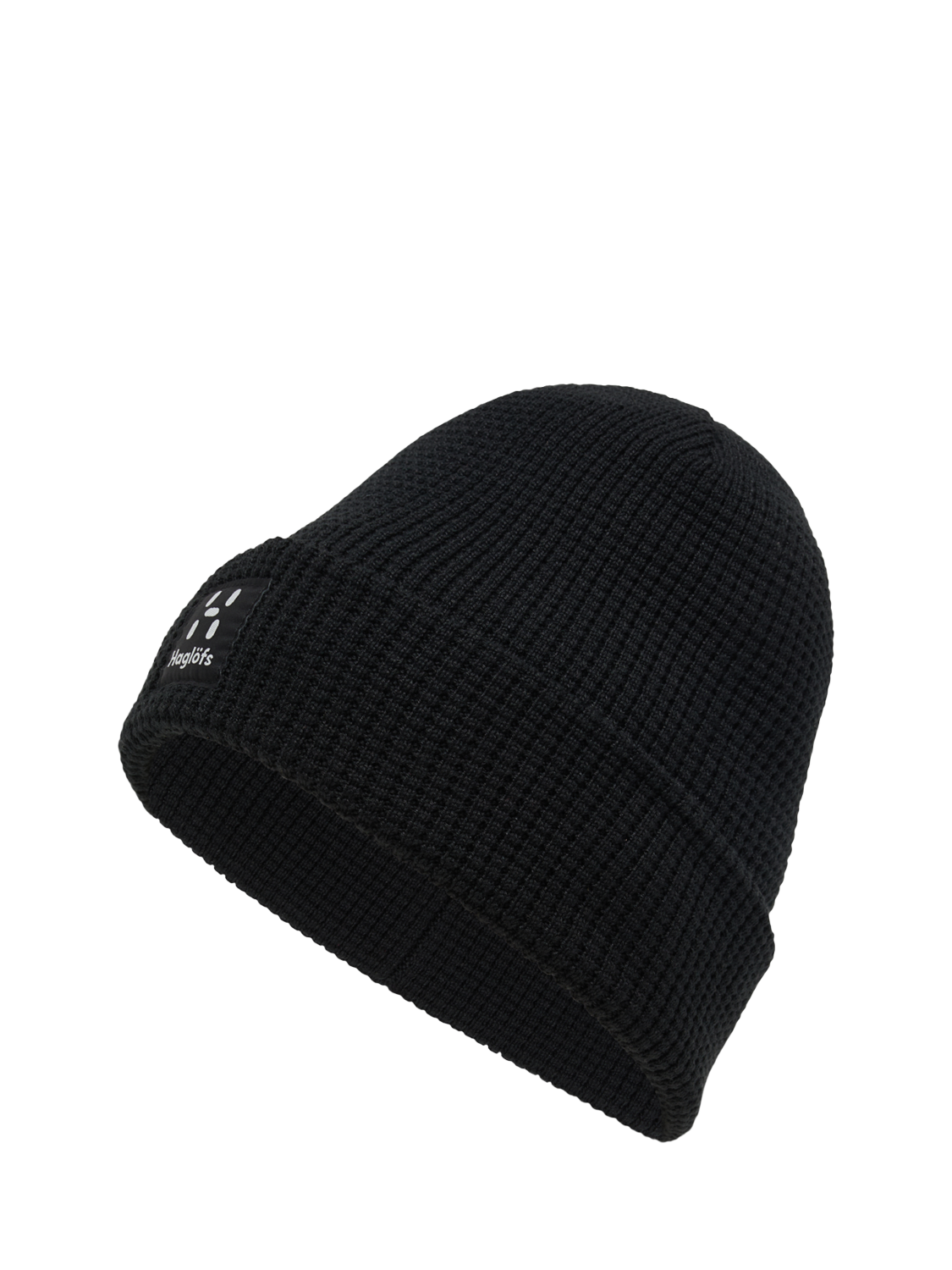 Product image 1 of 6, which shows Haglöfs Thermal Beanie Hat, True Black